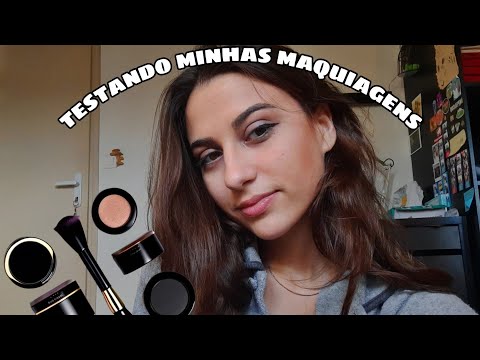 ASMR NÃO INTENCIONAL TESTANDO MAQUIAGENS