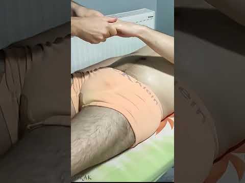 ASMR CHEST,ABDOMINAL,LEG,ARM MASSAGE THERAPY  #asmr #massage #shortsvideo #relaxing #chest #shorts