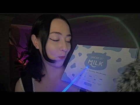 asmr rambly skincare haul