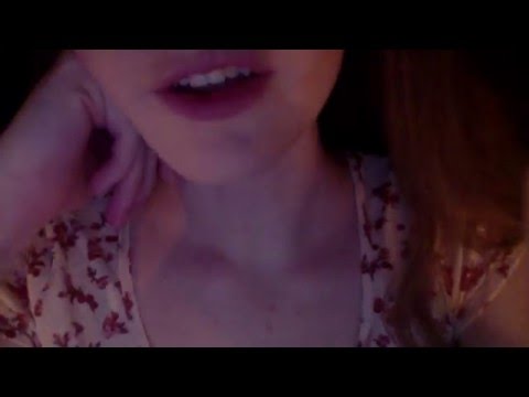 ~ ASMR ~ Close up Hand Movements, Hair Brushing, and Singing