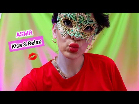 ASMR: Covering your face with kisses | Kiss & Relax: ASMR Face Covering for Sleepy Vibes | асмр