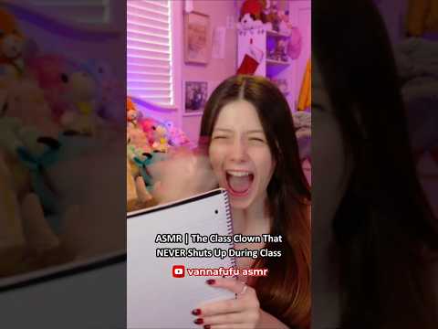 ASMR | The Class Clown That NEVER Shuts Up During Class ─♡─ #asmr #asmrroleplay #comedyasmr