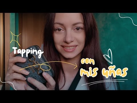 💅 ASMR | Tapping con mis uñas naturales ✨ sonidos suaves
