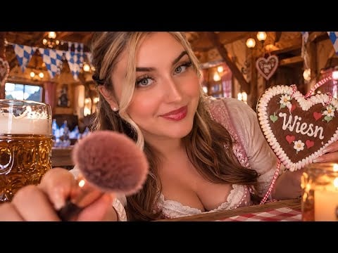 ASMR Deutsch 2h Oktoberfest Roleplay | Wiesn 2026, Tailoring, Make up, Pampering RP