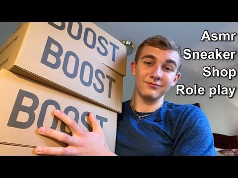 Asmr sneaker shop role play lofi asmr role play