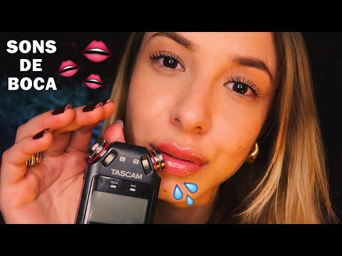 ASMR - 6 NÍVEIS DE SONS DE BOCA 💦 (O ÚLTIMO VAI DERRETER SEU CÉREBRO)