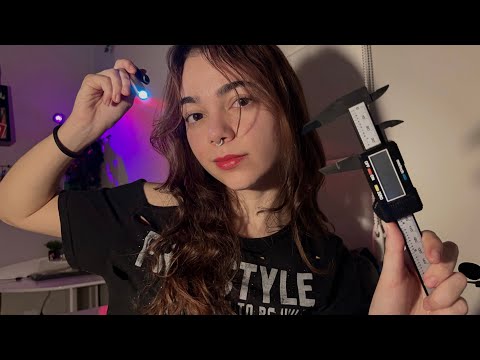 ASMR | Analisando seu rosto de forma caótica