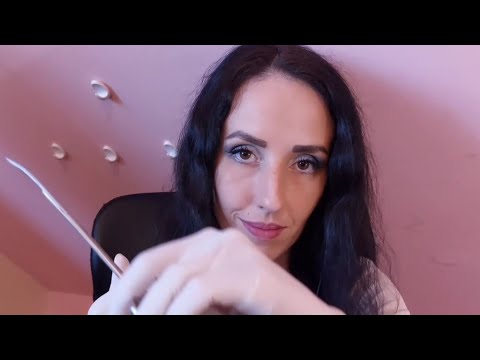 Magyar ASMR ♡ Eltávolítom a negatív gondolataidat... (gumikesztyű és olló triggerek) ✂️👋