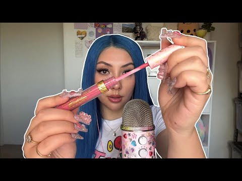 ASMR my makeup collection 💄💞💅💚