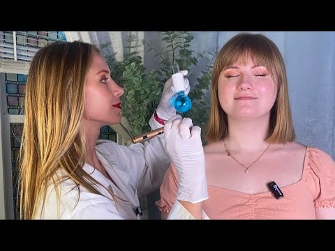 ASMR Fast & Aggressive Cranial Nerve Exam | Real Person Roleplay (Unintentional Style) 