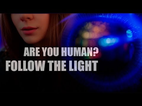 ASMR Sci-Fi Eye Exam Roleplay (Soft Spoken, Weird Tests & Light Triggers)