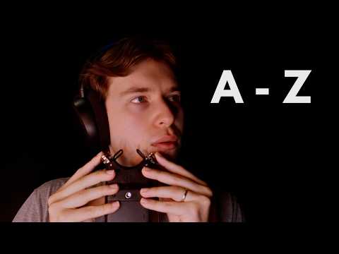 ASMR Word Repetition A - Z (and beyond...)