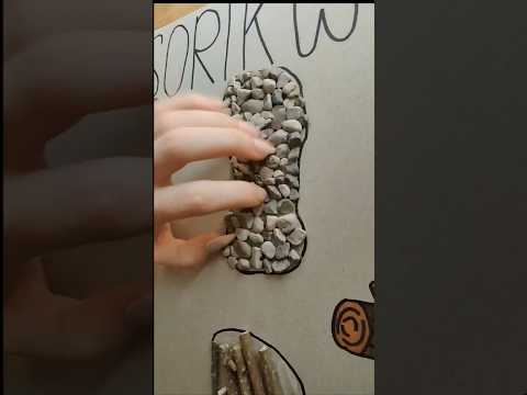 fidget board ASMR 🌱🪵🤍 #natureasmr #fidgetboard #asmr