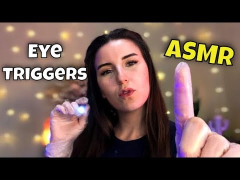 ASMR For Your Eyes (pt. 2) // Look Right Here, Follow the Light, Blink, Glove Sounds