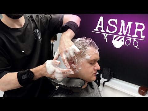 Ear to Scalp Bliss — Shampoo Massage That Triggers Instant Goosebumps