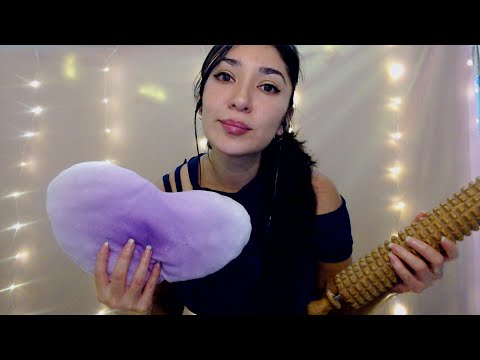 ASMR ESPAÑOL MASAJE CON CARIÑO 💕😴 PARA DORMIR / RELAJANTE SOFT SPOKEN