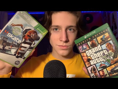 [ASMR] Video Game Collection