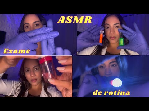 ASMR: Médica cuidando de você| Leinha Santos #asmr