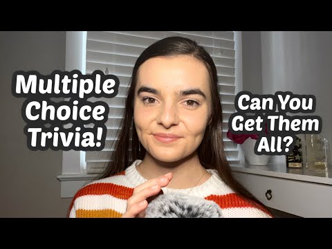 ASMR Whispering 75 Multiple Choice General Knowledge Trivia Questions