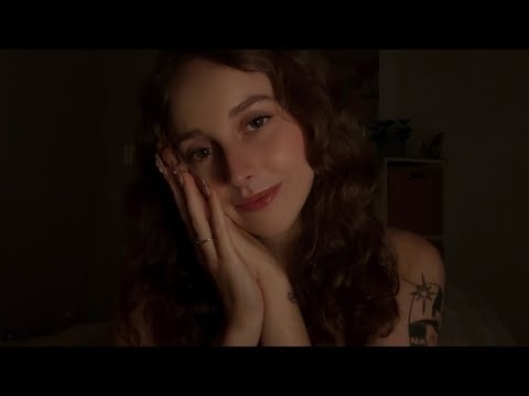 ASMR for right side sleepers (personal attention, mouth sounds and clicky whispers) 