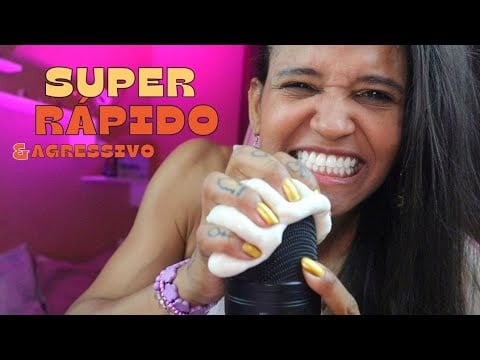 ASMR SUPER RÁPIDO E AGRESSIVO