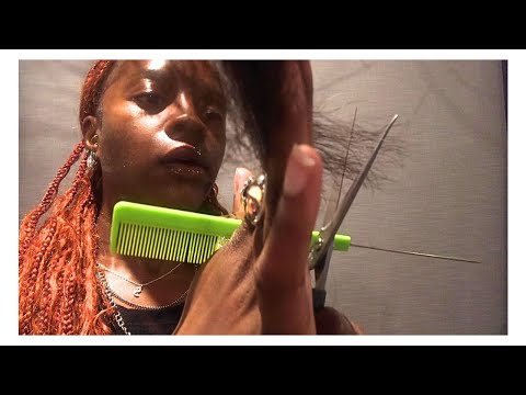 ASMR Relaxing Salon Trim Roleplay 💇🏽‍♀️💈🍒