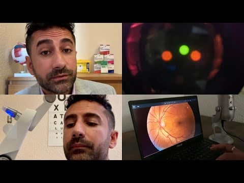 ASMR: Diabetic Eye Screening with Retinal Imaging (roleplay)