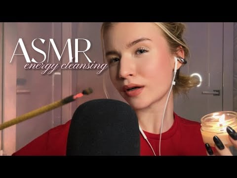 ASMR Bad Energy Removal 💫 Inaudible Whispering, Gentle Touch & Layered Sounds