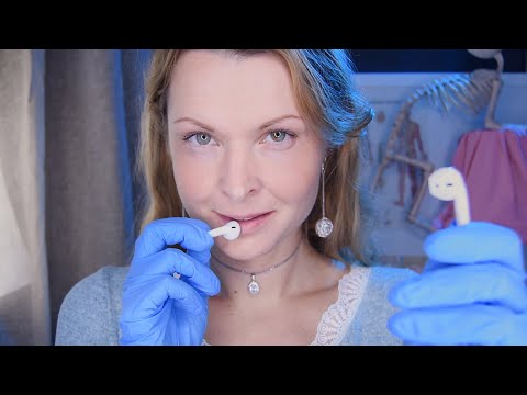 ASMR MEDECIN très gentille, qui te fait le TEST AUDITIF très doux - français roleplay fr francais