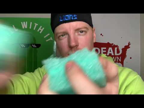 ASMR Scratching and Rubbing Foam