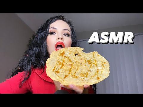 ASMR-Comiendo Buñuelos Crujientes de Navidad (EATING SOUNDS) | WendyXO ASMR