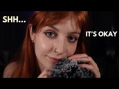 ASMR "Shh.. it's okay" Comforting Whispers for Anxiety & Sleep