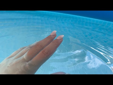 asmr | in the pool 💦