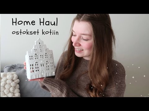 ASMR SUOMI ⭐ Ostokset kotiin esittely - Покупки для дома асмр