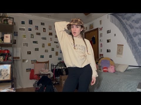 early morning grwm & asmr fabric scratching (everything is falling into place 💞 personal attention)