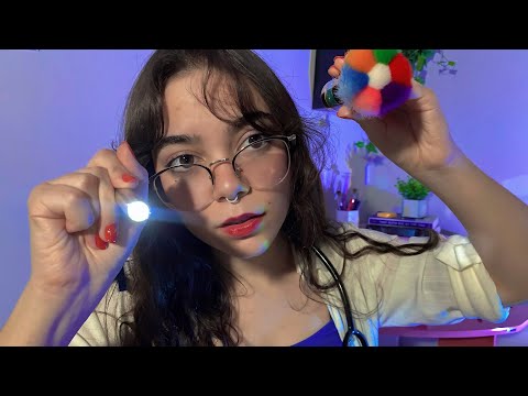 ✨ASMR | Clínica do sono com muitos toques na tela✨