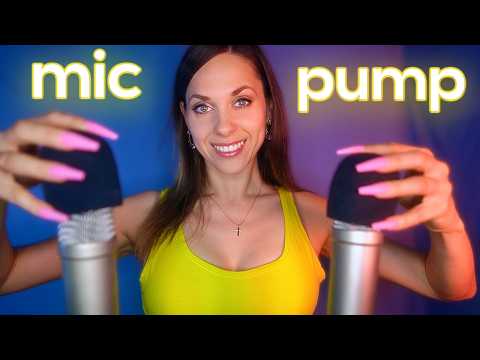 ASMR ☆ Mic Pumping, Scratching, Swirling, Mouth Sounds for 100 %  tingles #asmr #fastasmr