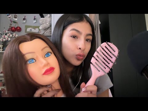 ASMR // rude hairstylist does your hair 🙄✂️ (she hates you)