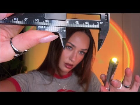 [ASMR] VERY fast & aggressive eye exam (unpredictable)