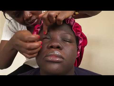 ASMR TINGLING FACE TOUCHING AND NITPICKING FOR DEEP SLEEP 😴 