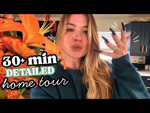 tingly home tour lofi asmr : fall edition tap around