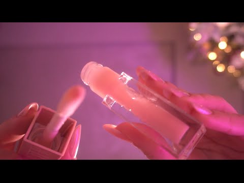 ⚡️Fast & Agressive ASMR Doing Your Makeup #asmr #makeup #christmas