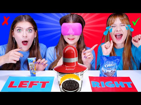 ASMR Left Ot Right Cocktail Mix Challenge | Eating Sounds LiLiBu