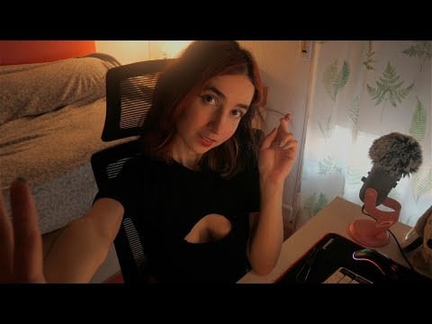 ASMR ⋆˚ Puedo Enseñarte algo? ⋆˚ Soft Spoken y Masajito en la cabeza