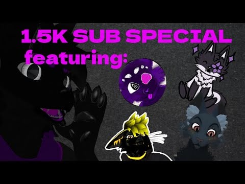 1500 Sub SPECIAL COLLAB! ft. Domino, Skyflower, Niko and Raiza!