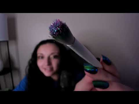 ASMR Homemade Glitter Visual Triggers Show and Tell