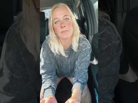 Fingernail tapping ASMR on car dash