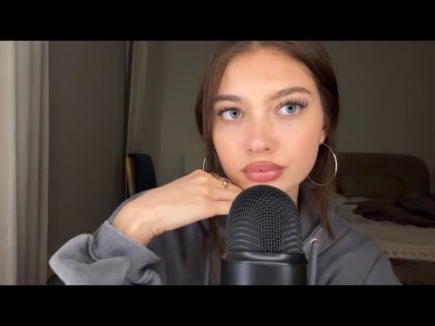 ASMR tracing your face and mine 