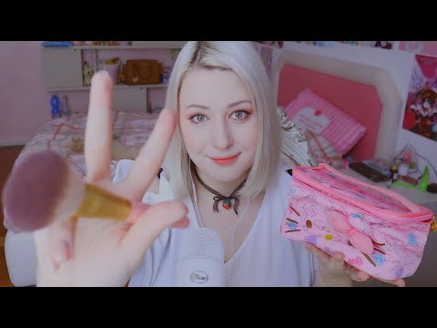 ASMR 😜Mi preparo con voi .. trucco e chiacchere! 2 parte