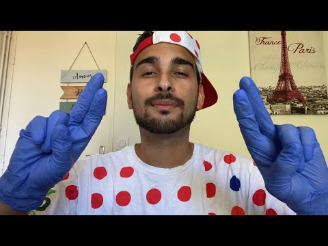ASMR Examen crânien (Test des 5 sens)